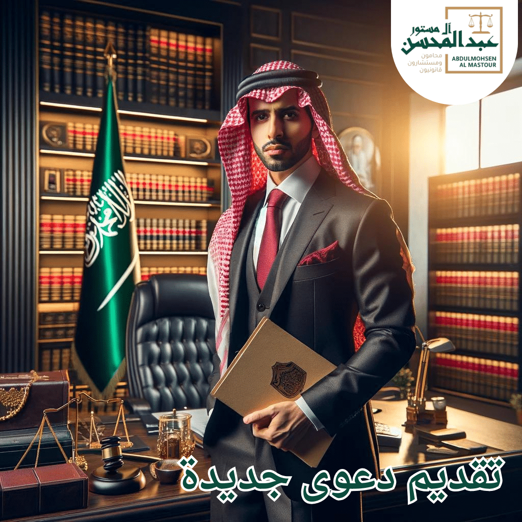 تقديم دعوى جديدة ناجز | المحامي عبدالمحسن آل مستور | محامي في الرياض