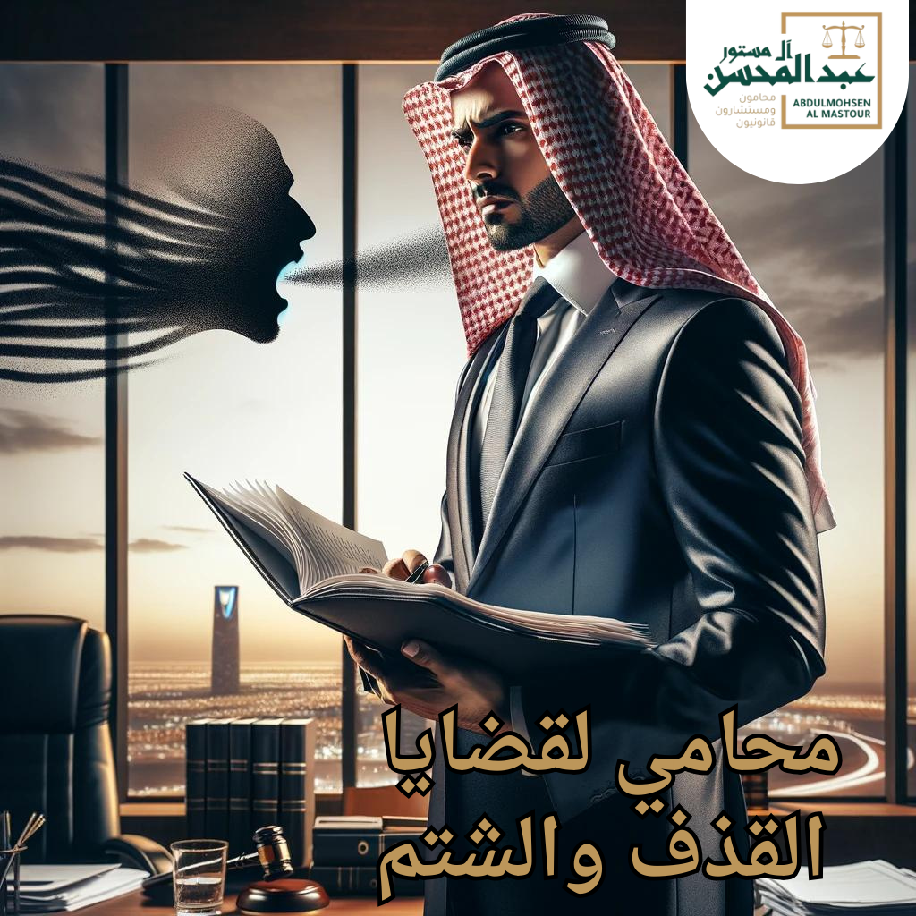 محامي لقضايا القذف والشتم في الرياض