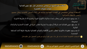 3 حالات تحتاج فيها إلى محامي متخصص قبل رفع دعوى قضائية لحماية حقوقك القانونية